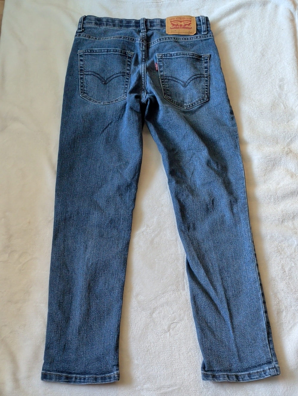 Levi's Dark Blue Kids Straight-Leg Jeans
